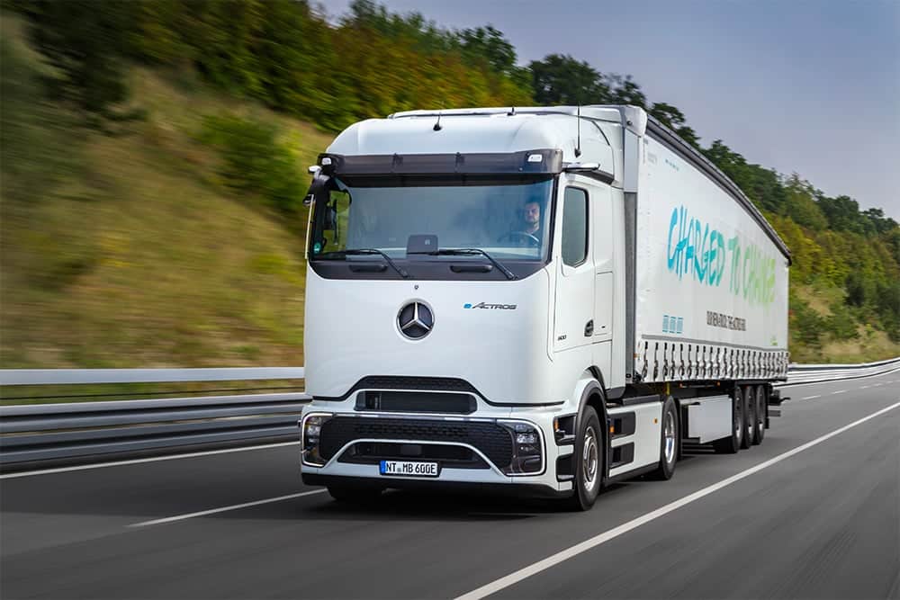 Transport S’Jegers (Laakdal, BE) kiest voor duurzaamheid en uitermate gunstige TCO met 6 elektrische eActros 600 vrachtwagens van Mercedes-Benz Trucks